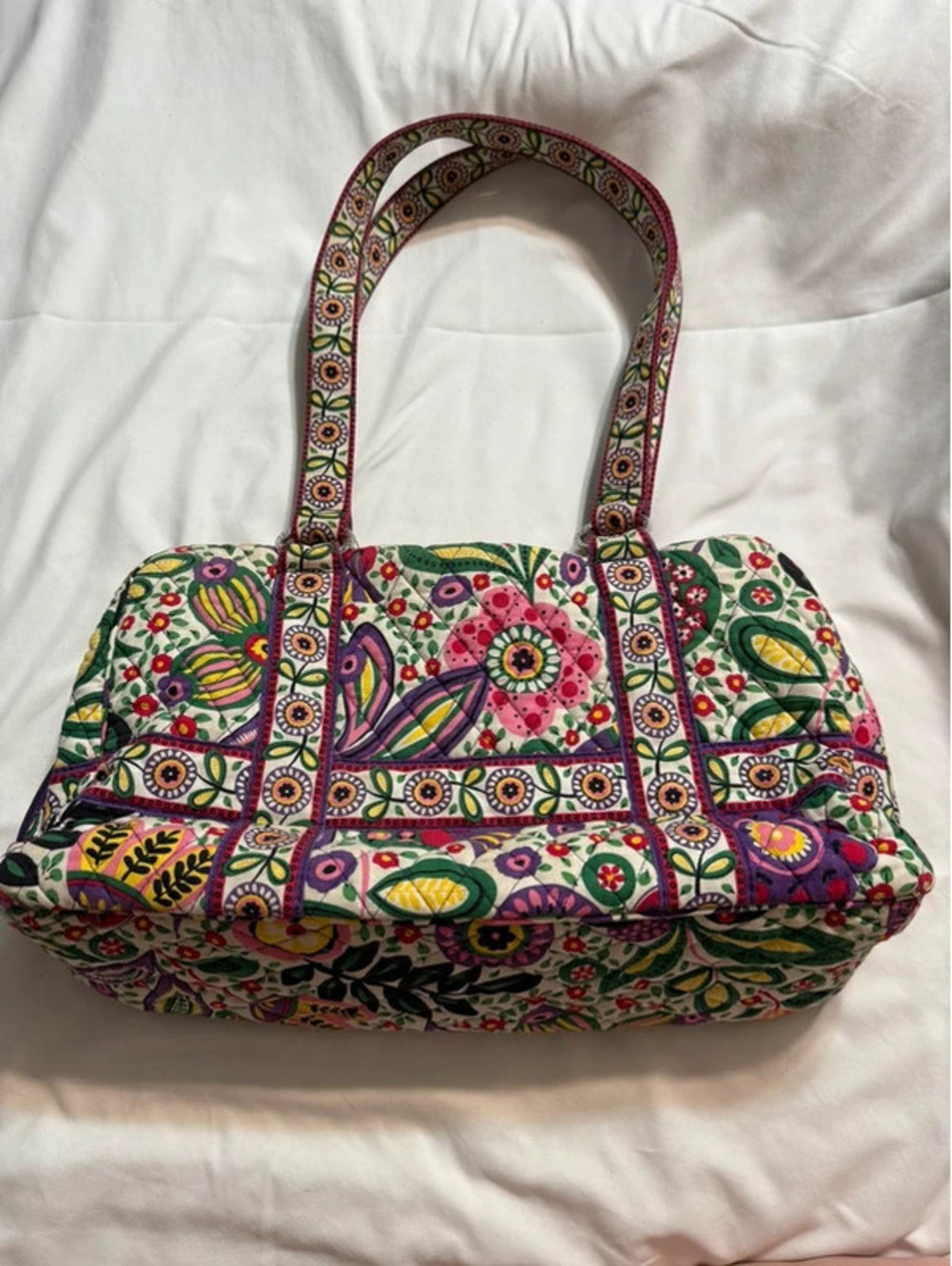 Woman’s Vera Bradley handbag